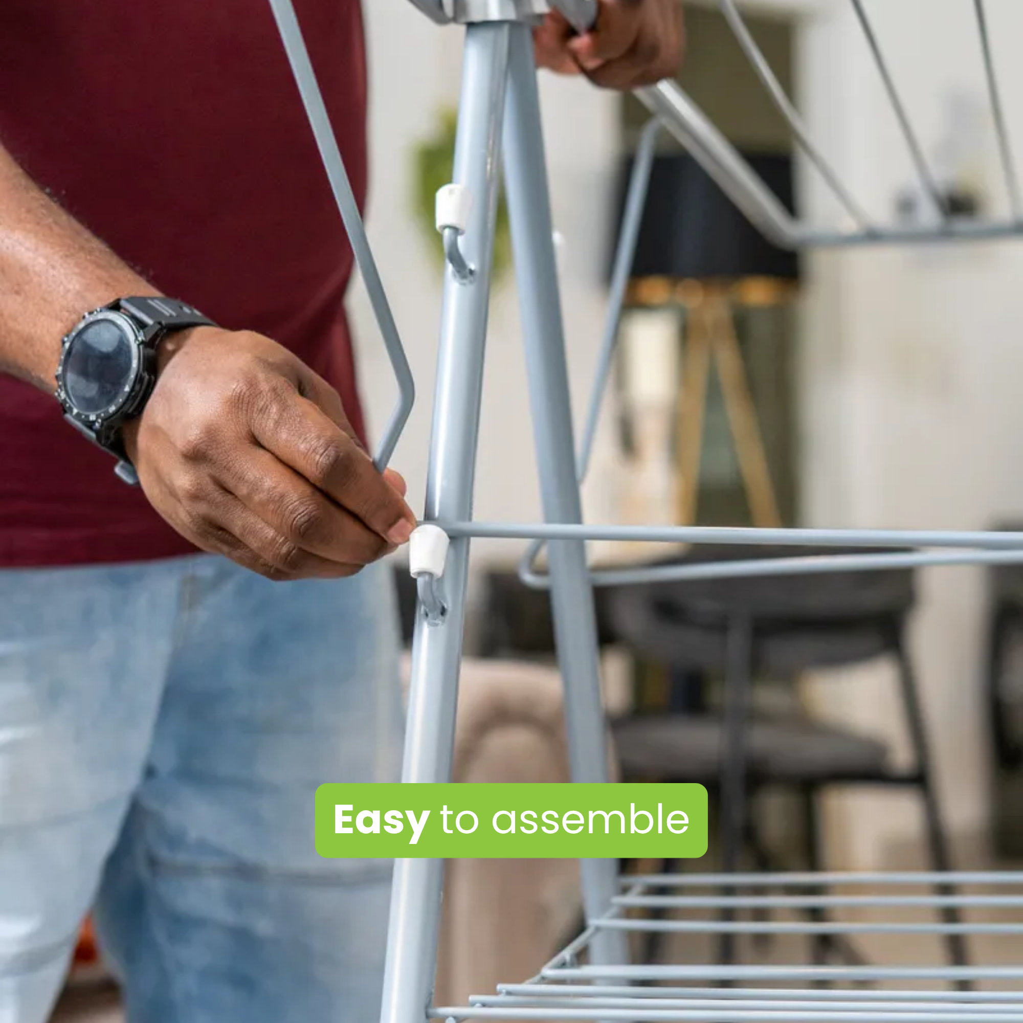 Extra-Large Clothes Drying Rack - Image 4