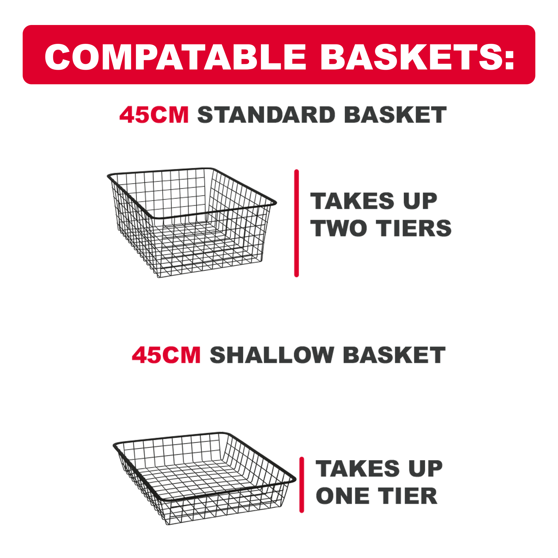 4-tier Runner Frame 45cm - Image 4
