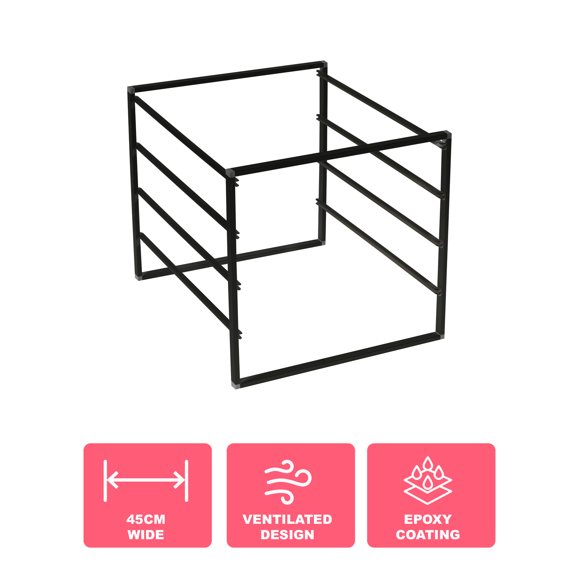 4-tier Runner Frame 45cm - Image 3